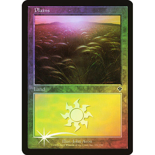 Plains (331 A) - Invasion Foil (español)