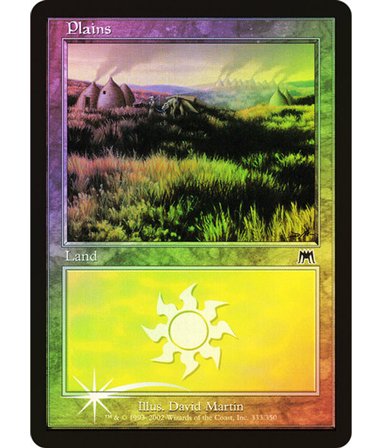 Plains (333 C) - Onslaught Foil (español)