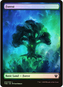 Forest (254 A) - Theros Beyond Death Foil (inglés)