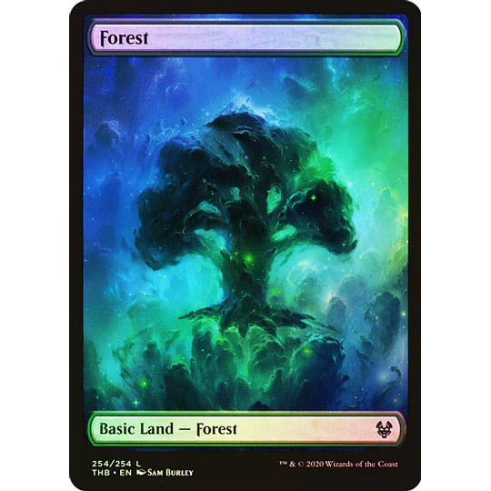 Forest (254 A) - Theros Beyond Death Foil (inglés)