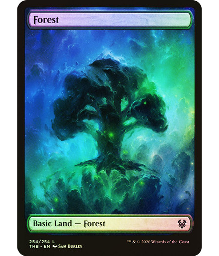 Forest (254 A) - Theros Beyond Death Foil (inglés)