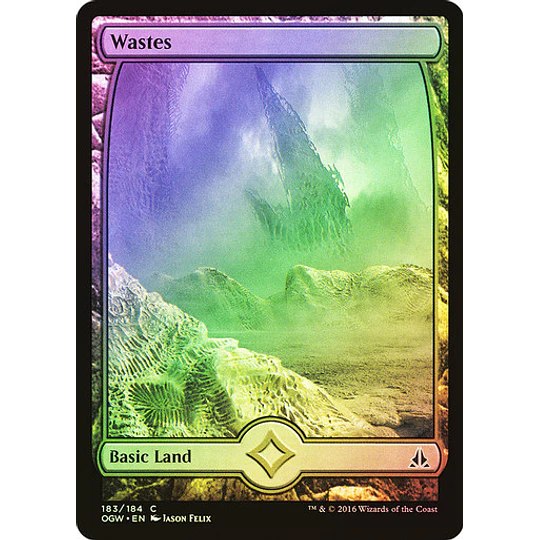 Wastes (183 A - Full Art) - Oath of the Gatewatch Foil (inglés)