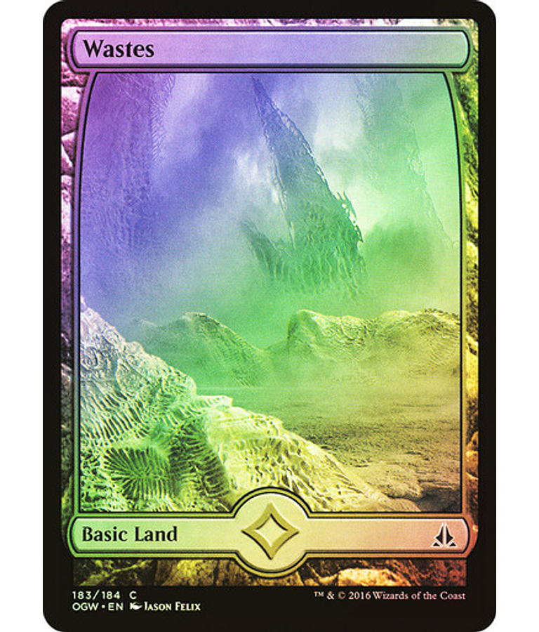 Wastes (183 A - Full Art) - Oath of the Gatewatch Foil (inglés)