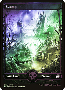 Swamp (273) - Innistrad: Midnight Hunt Foil (inglés)