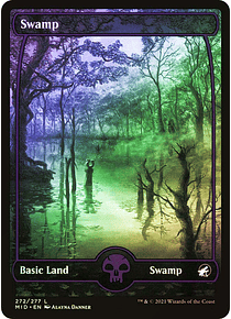 Swamp (272) - Innistrad: Midnight Hunt Foil (inglés)