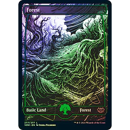 Forest (277) - Innistrad: Crimson Vow Foil (inglés)