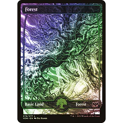 Forest (276) - Innistrad: Crimson Vow Foil (inglés)