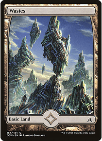 Wastes (184 B - Full Art) - Oath of the Gatewatch (inglés)