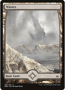 Wastes (183 A - Full Art) - Oath of the Gatewatch (español)