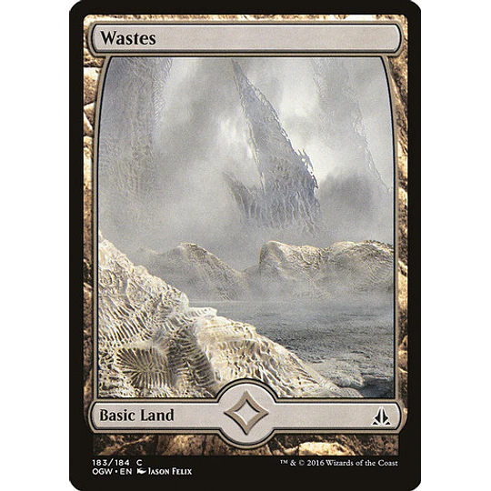 Wastes (183 A - Full Art) - Oath of the Gatewatch (español)