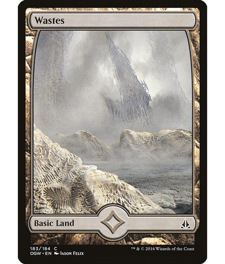 Wastes (183 A - Full Art) - Oath of the Gatewatch (español)