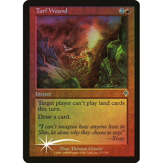 Turf Wound - Invasion Foil (español)
