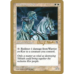 Warrior en-Kor (Seattle 1998 (Brian Hacker) - Not Tournament Legal) - World Championships (inglés)