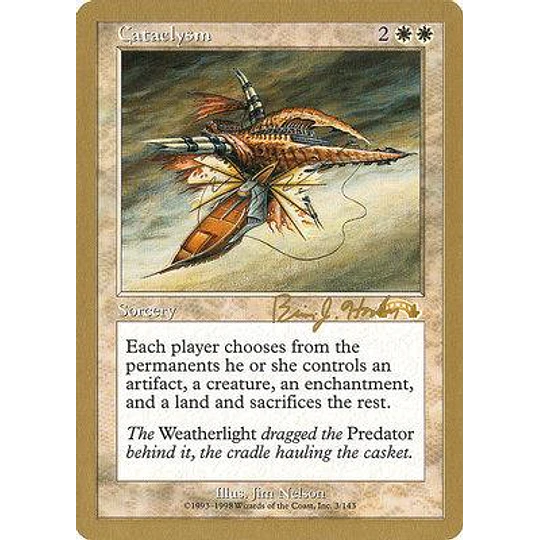 Cataclysm (Seattle 1998 (Brian Hacker) - Not Tournament Legal) - World Championships (inglés)