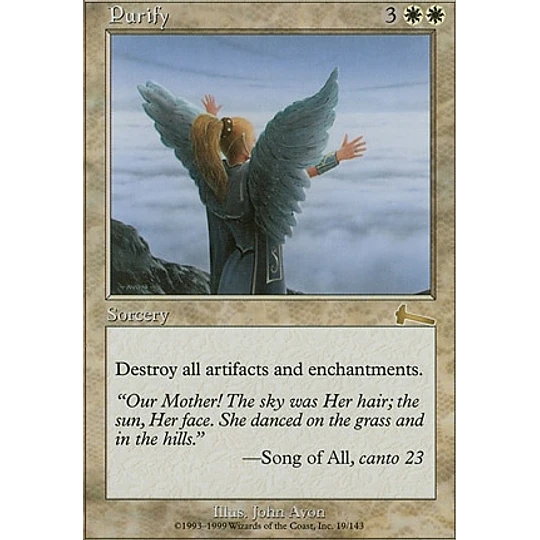 Purify - Urza's Legacy (español)