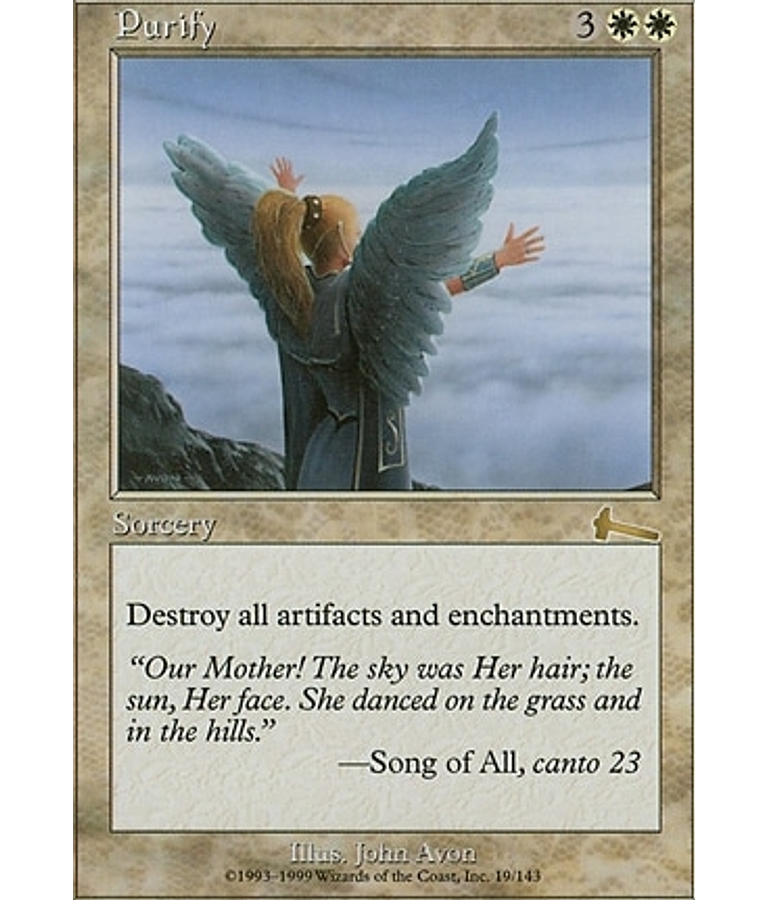 Purify - Urza's Legacy (español)