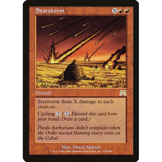 Starstorm - Onslaught (español)