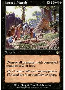 Forced March - Mercadian Masques (inglés)