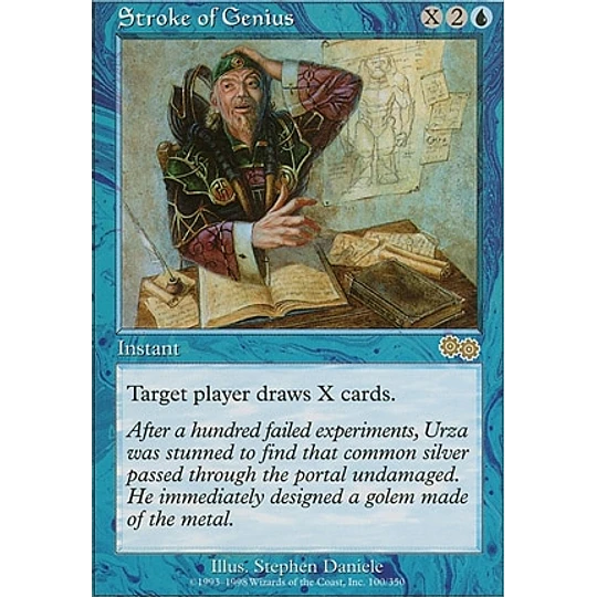 Stroke of Genius - Urza's Saga (español)