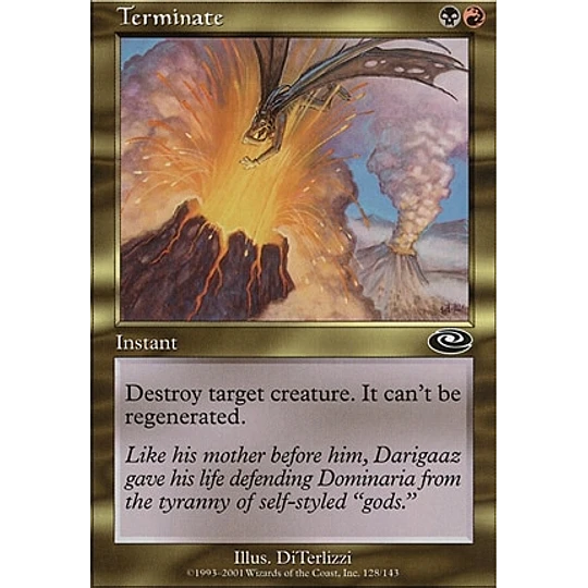 Terminate - Planeshift (español)