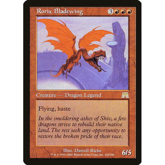 Rorix Bladewing - Onslaught (inglés)