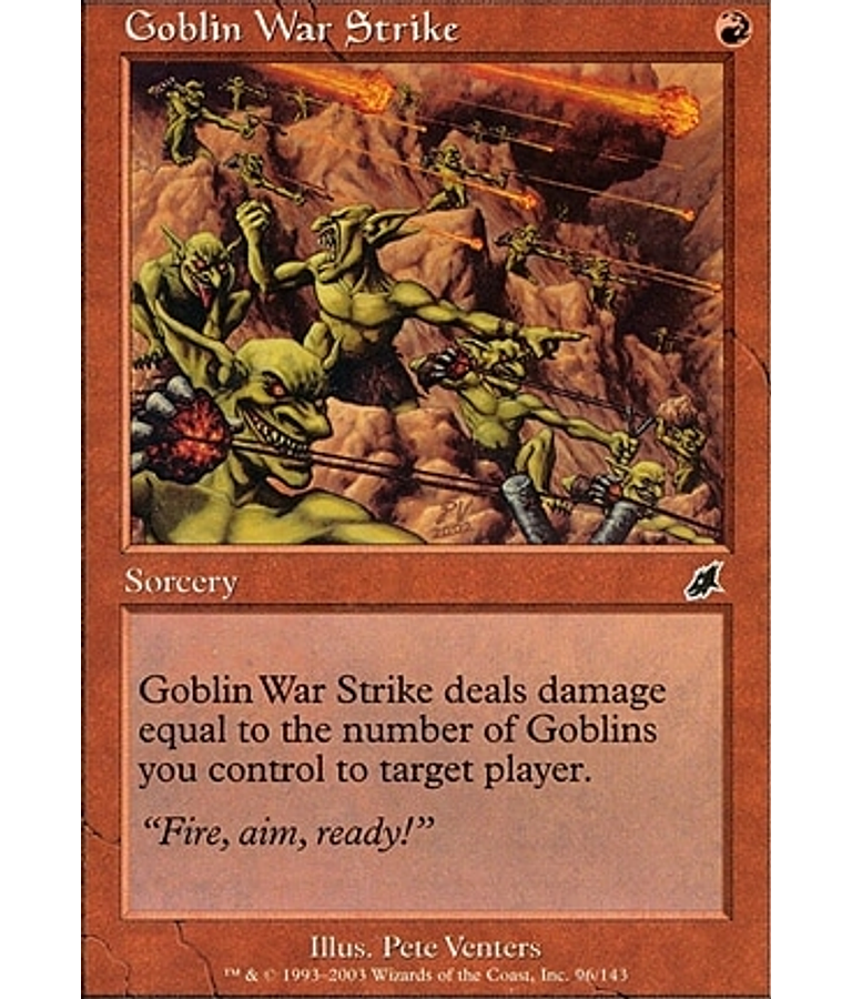Goblin War Strike - Scourge (inglés)