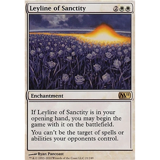 Leyline of Sanctity - 2011 Core Set (inglés)