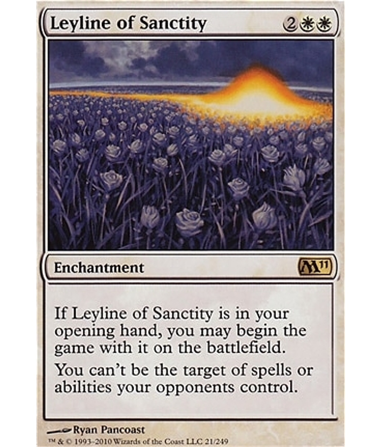 Leyline of Sanctity - 2011 Core Set (inglés)