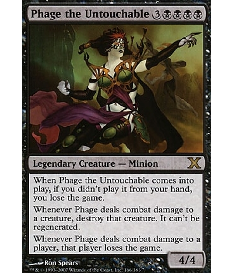 Phage the Untouchable - 10th Edition (inglés)