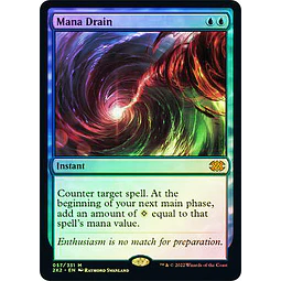 Mana Drain - Double Masters 2022 Foil (inglés)