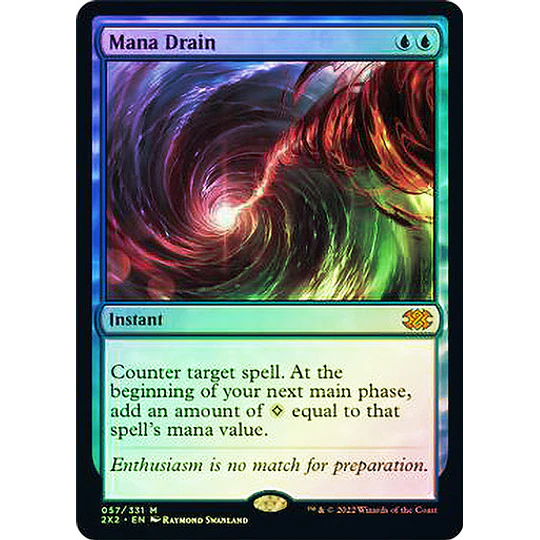 Mana Drain - Double Masters 2022 Foil (inglés)