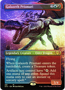 Galazeth Prismari - Strixhaven: School of Mages Variants Foil (Borderless) (ingles)