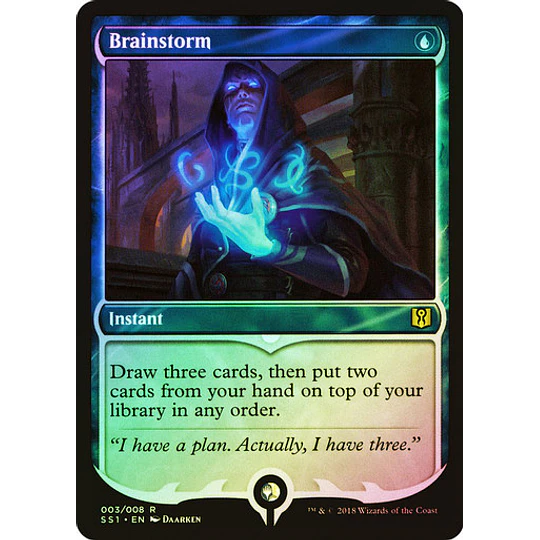 Brainstorm - Signature Spellbook: Jace Foil (inglés)