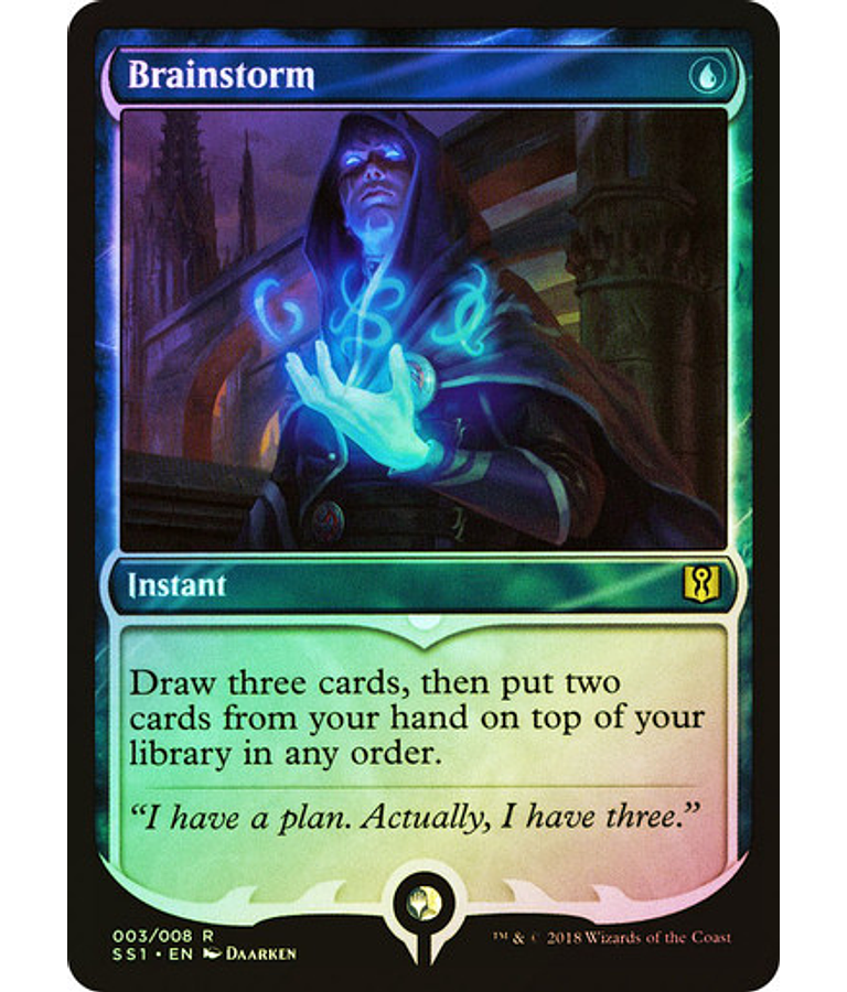Brainstorm - Signature Spellbook: Jace Foil (inglés)