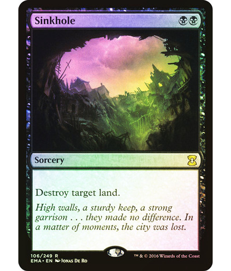 Sinkhole - Eternal Masters Foil (inglés)