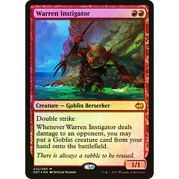 Warren Instigator - Duel Decks: Merfolk Vs. Goblins (Foil) (inglés)