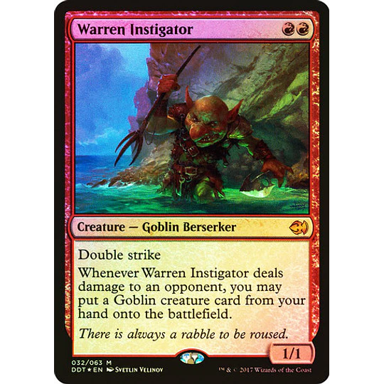 Warren Instigator - Duel Decks: Merfolk Vs. Goblins (Foil) (inglés)