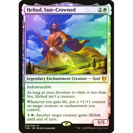 Heliod, Sun-Crowned - Theros Beyond Death (Prerelese Foil) (español)