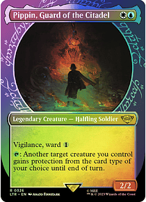 Pippin, Guard of the Citadel (Showcase) - The Lord of the Rings: Tales of Middle-earth Variants Foil (inglés)