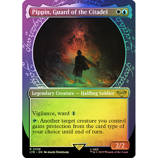 Pippin, Guard of the Citadel (Showcase) - The Lord of the Rings: Tales of Middle-earth Variants Foil (inglés)