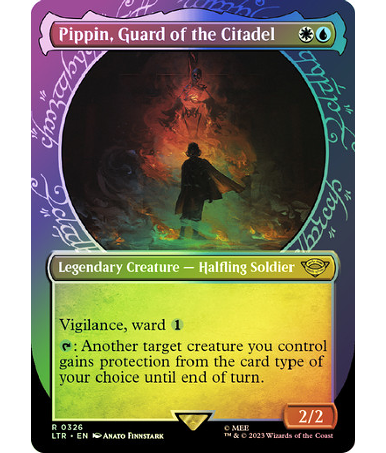 Pippin, Guard of the Citadel (Showcase) - The Lord of the Rings: Tales of Middle-earth Variants Foil (inglés)