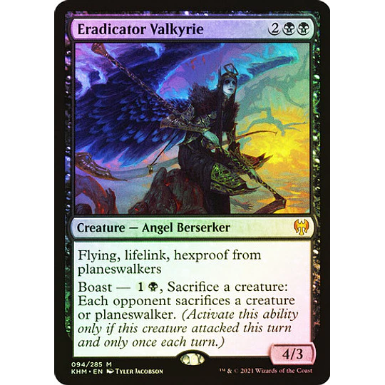 Eradicator Valkyrie - Kaldheim Foil (inglés)