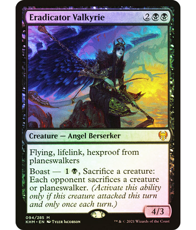 Eradicator Valkyrie - Kaldheim Foil (inglés)