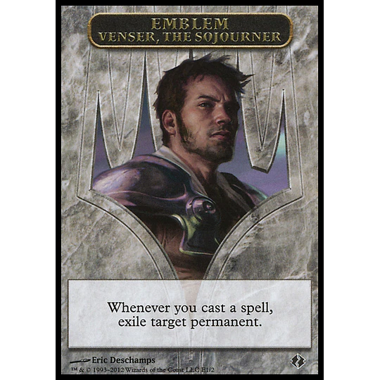Venser Vs. Koth: Emblem (Venser, The Sojourner) - Duel Decks (inglés)