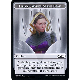 Emblem (Liliana, Waker of the Dead) - Core Set 2021 (inglés)