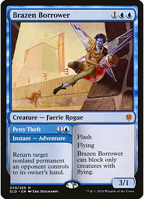 Brazen Borrower - Throne of Eldraine (español)