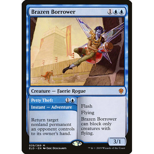Brazen Borrower - Throne of Eldraine (español)