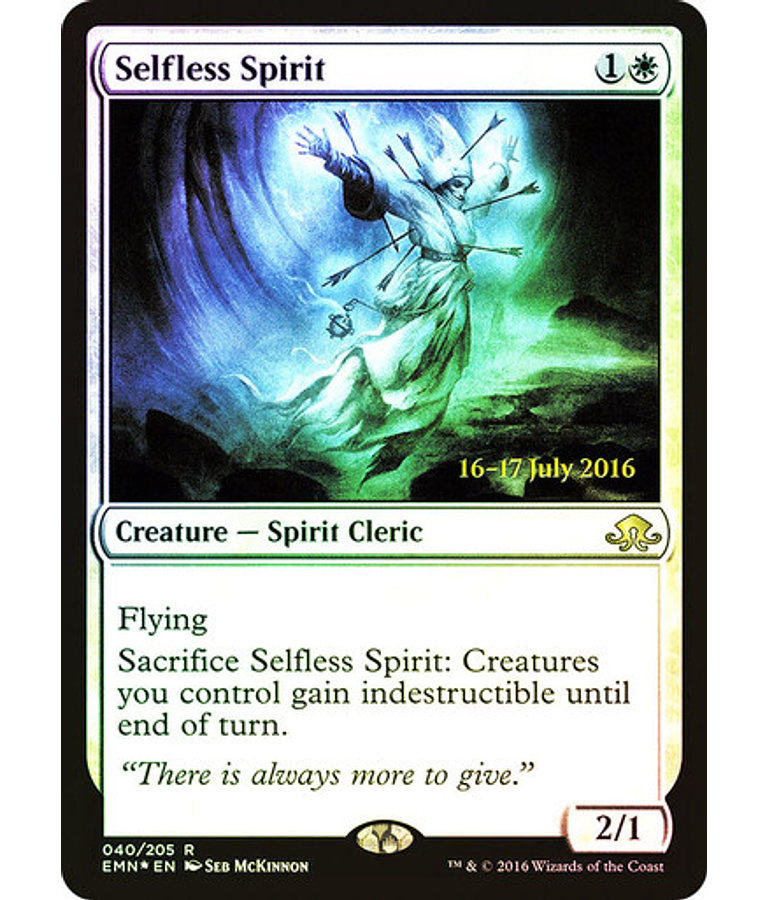 Selfless Spirit (Prerelease Foil) - Promotional (inglés)