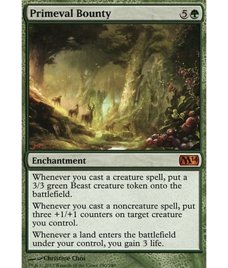 Primeval Bounty - 2014 Core Set (español)