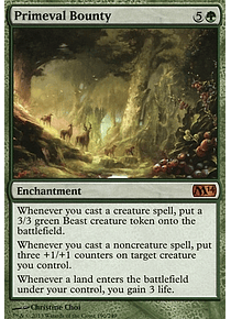 Primeval Bounty - 2014 Core Set (inglés)